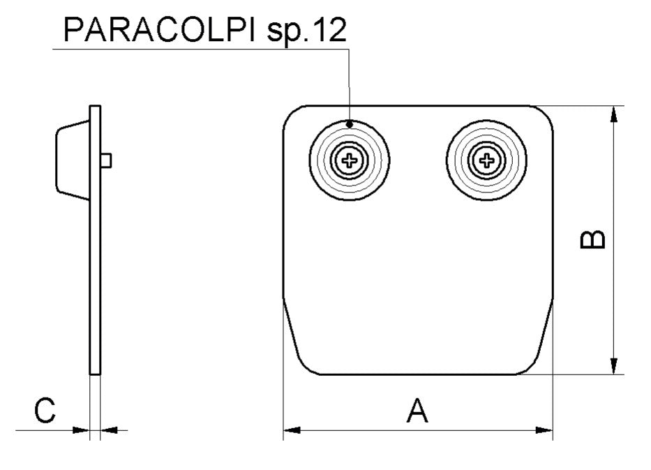 396T - Guide End Cap With Screw -End