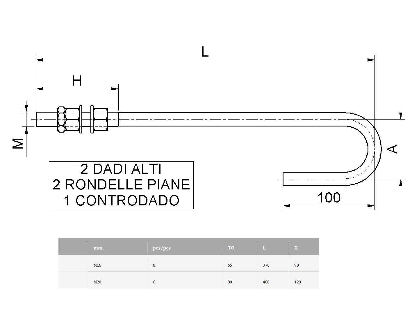 398 - Galvanized Anchor Rod