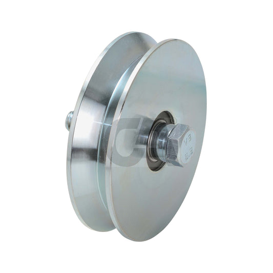 407 - V Grooved Double Bearing Wheel