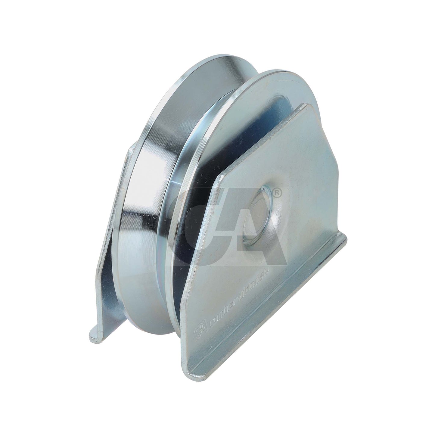 422 - V Grooved Wheel Double Bearing Side Support