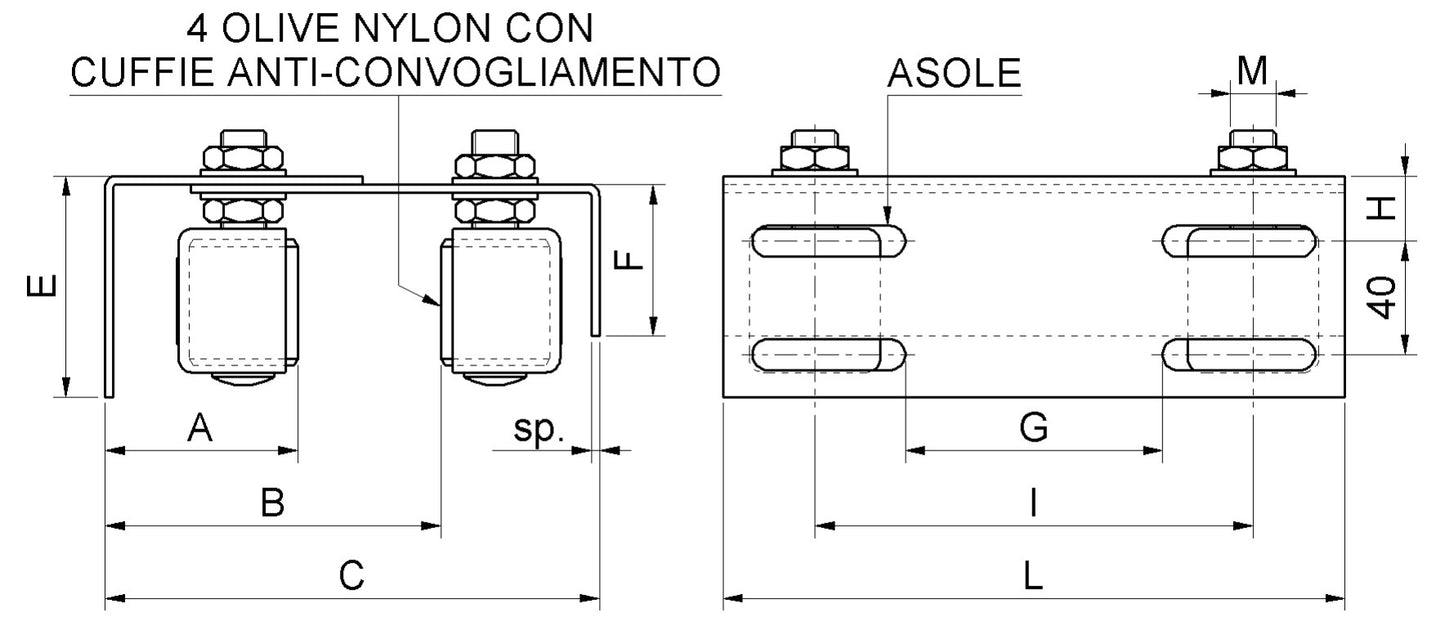 462 - Fully Adjustable Four Roller Guide Plate : Heavy