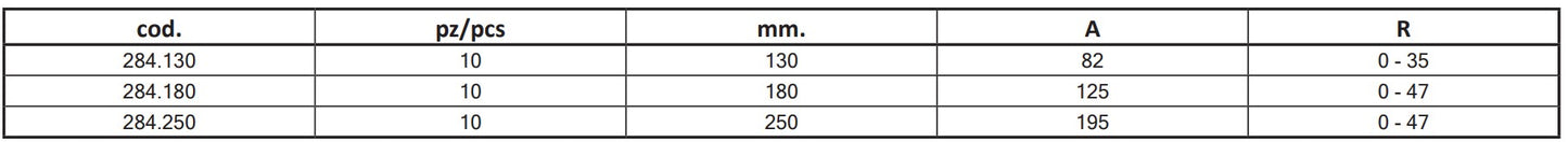 284 - Galvanized Padlock Bolt