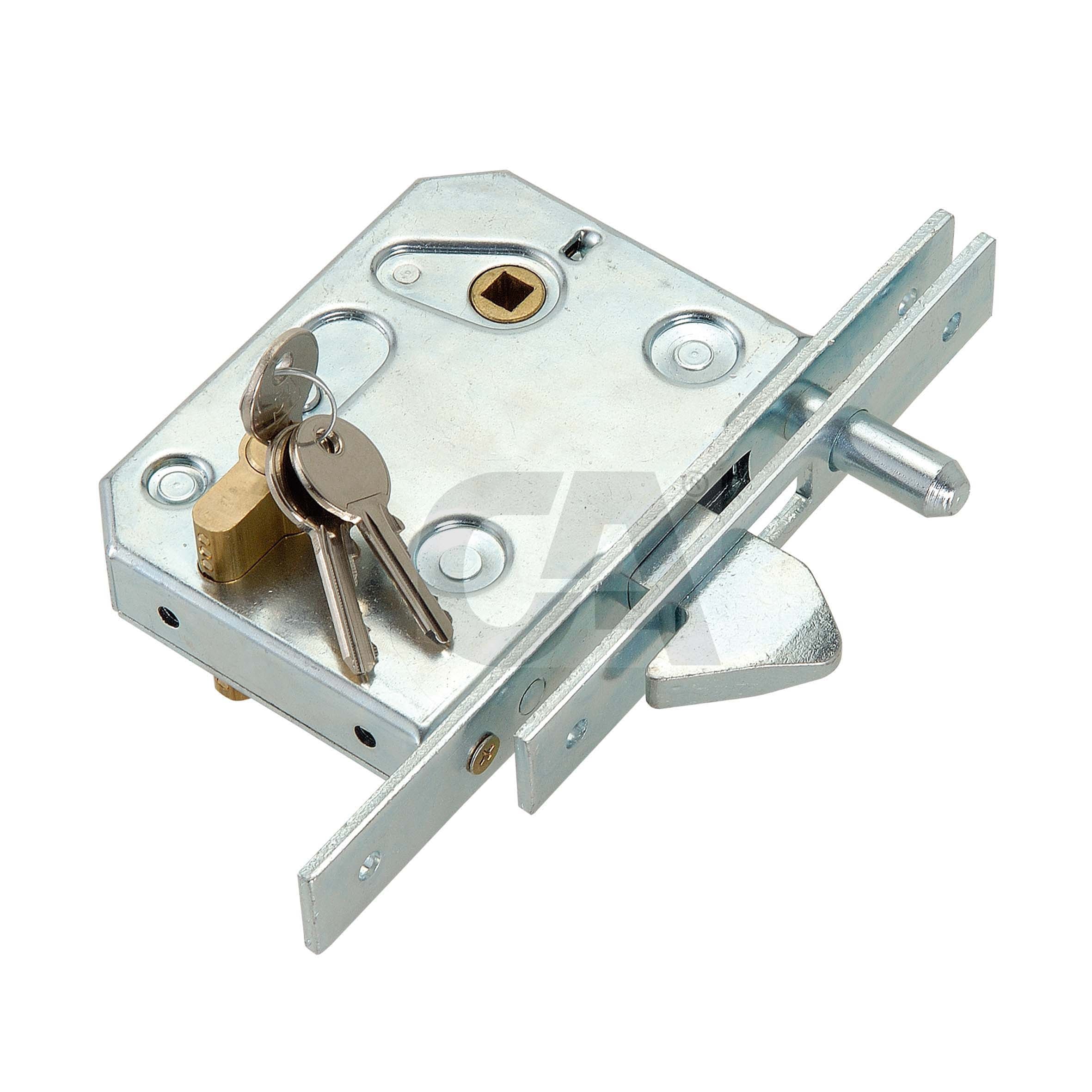 Machine Hook Lock 350-Hook Lock With Strike Plate and Cylinder – Hywel Rolling Gear