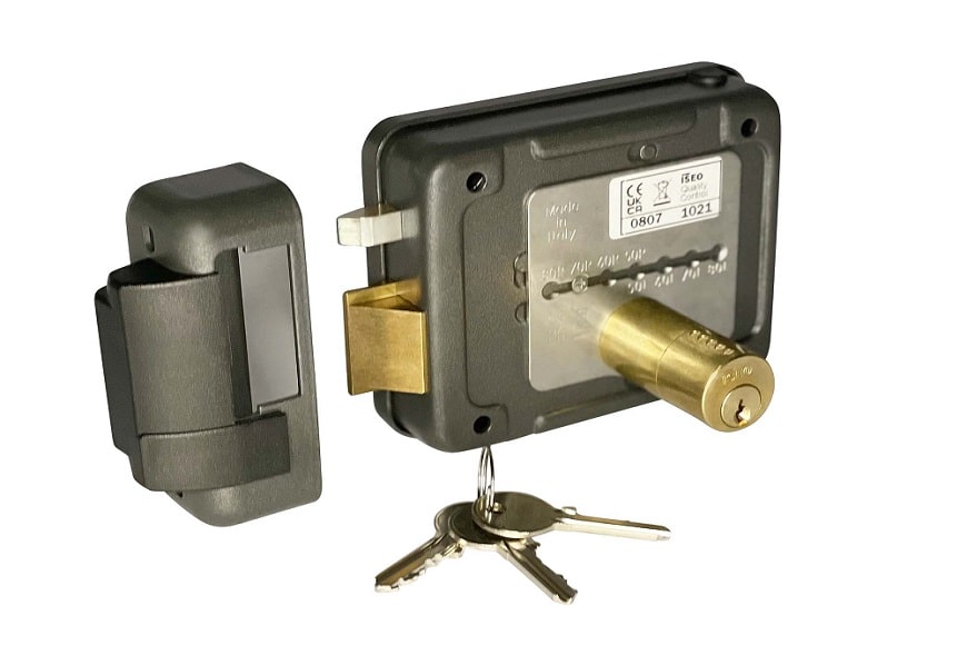 ISEO Series 5 Electric Rim Lock For Gates